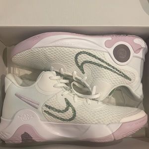 Nike KD Trey IX White Light Purple